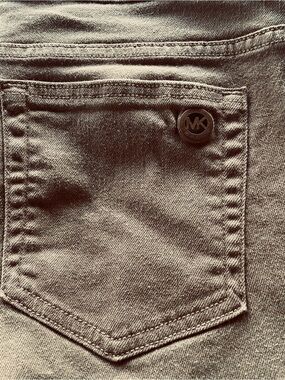 Michael Kors Women's Ankle Jeans in Light Olive Green Size 14